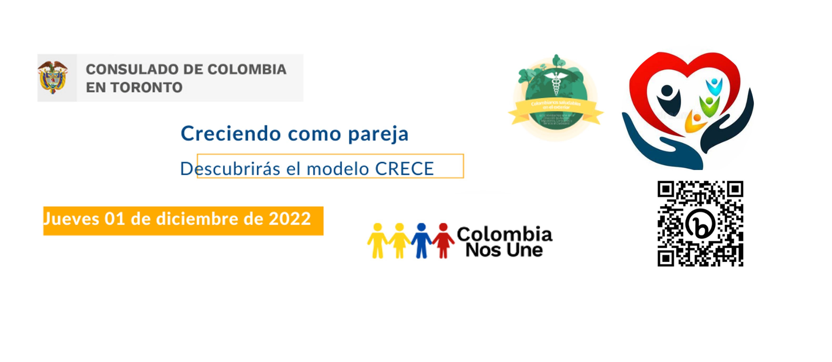 El Consulado De Colombia En Toronto Invita A La Charla Creciendo Como